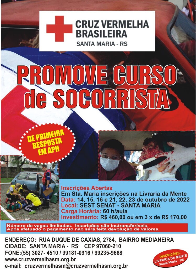 Curso socorrista 2022