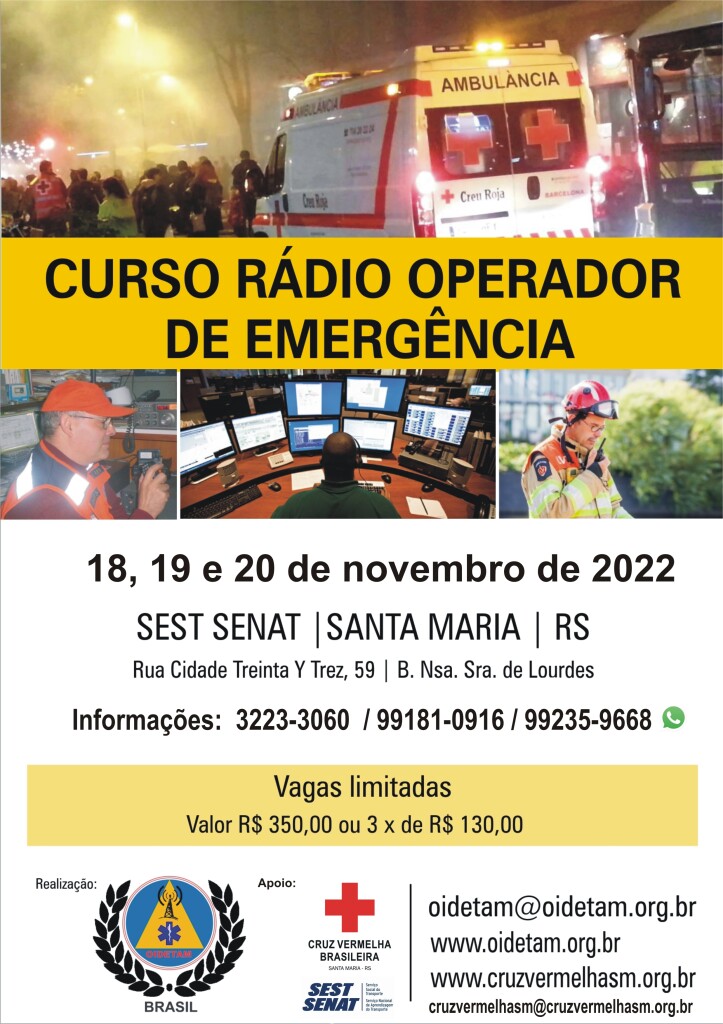 cartaz radio operador 2022
