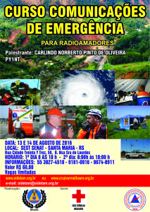 curso comunicações de emergencia 2016